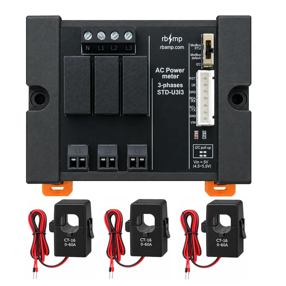 Energy meter 3 phases - STD-U3I3